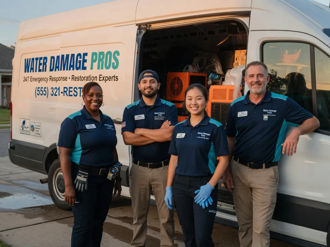 Water Damage Restoration company in Sweeny, TX
